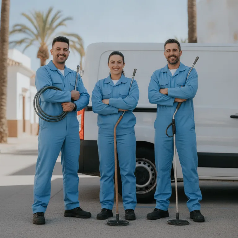Desatascos equipo en Naron